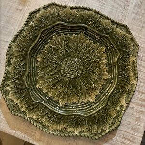 Fitz And Floyd Vista Bella 14” Square Leaf Serving Platter 

Pristine Condition